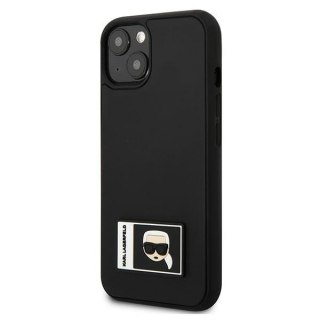 Etui na telefon iPhone 13 Karl Lagerfeld Ikonik Patch czarne