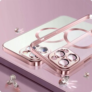 Etui na telefon iPhone 13 Tech-Protect MagShine MagSafe złote