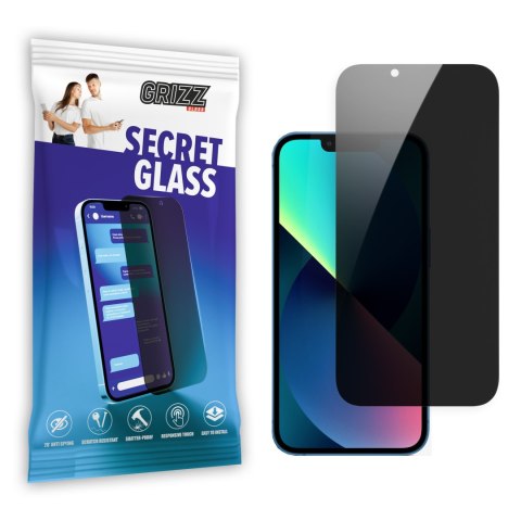 Szkło prywatyzujące iPhone 13 GrizzGlass SecretGlass