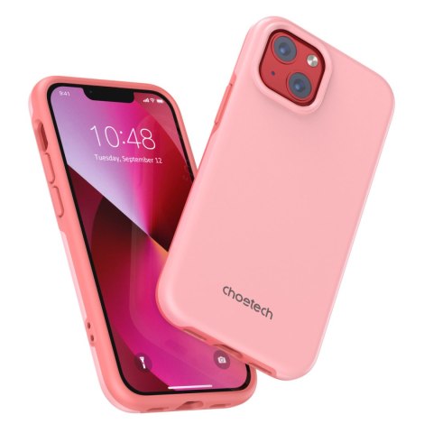 Etui na telefon iPhone 13 mini Choetech różowe - elegancka ochrona