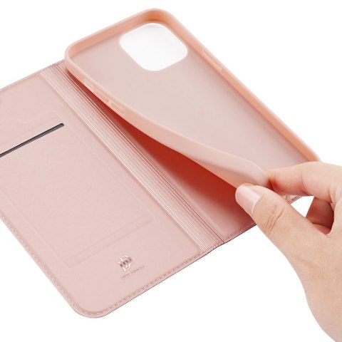 Etui na telefon iPhone 13 mini Dux Ducis Skin Pro różowy - eleganckie i trwałe