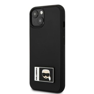 Etui na telefon iPhone 13 mini Karl Lagerfeld Ikonik Patch czarne