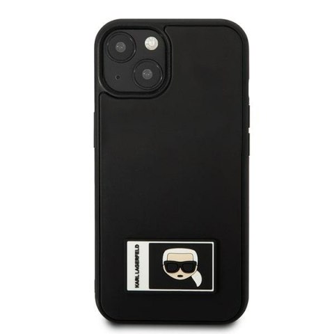 Etui na telefon iPhone 13 mini Karl Lagerfeld Ikonik Patch czarne