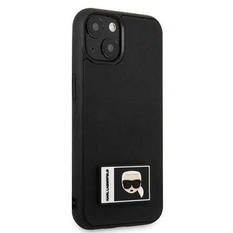 Etui na telefon iPhone 13 mini Karl Lagerfeld Ikonik Patch czarne