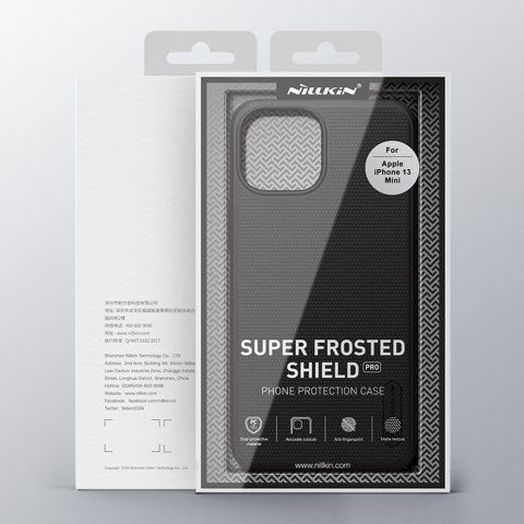 Etui na telefon iPhone 13 mini Nillkin Super Frosted Shield Pro czerwony