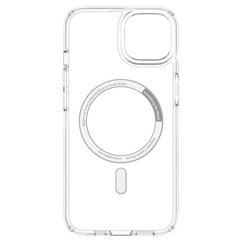 Etui na telefon iPhone 13 mini Spigen Ultra Hybrid MagSafe białe