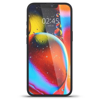 Szkło hartowane iPhone 13 mini Spigen GLAS.tR Slim Black - Ochrona ekranu