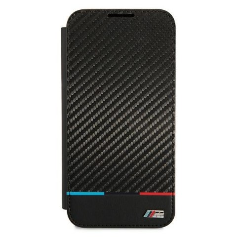 Etui Samsung Galaxy S22+ Plus BMW M Collection Triangles czarne bookcase