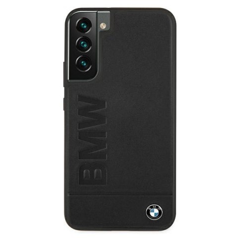 Etui Samsung Galaxy S22+ Plus BMW Signature Logo Imprint czarne