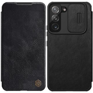 Etui na telefon Samsung Galaxy S22+ Nillkin Qin Leather Pro czarne