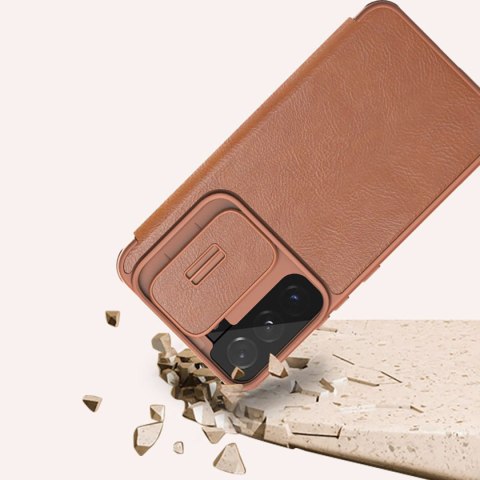 Etui Samsung Galaxy S22+ Plus Nillkin Qin Leather Pro czarne