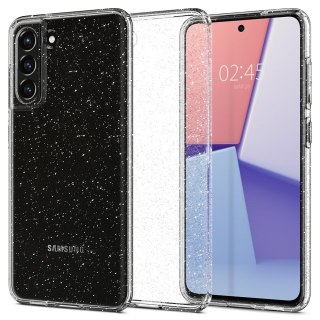 Etui na telefon Samsung Galaxy S21 FE Spigen Liquid Crystal Glitter