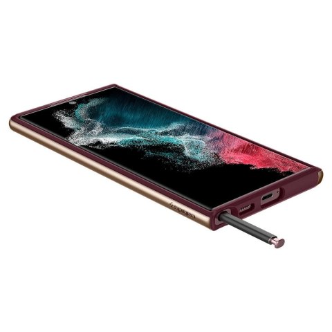 Etui Spigen Neo Hybrid Samsung Galaxy S22 Ultra Burgundy