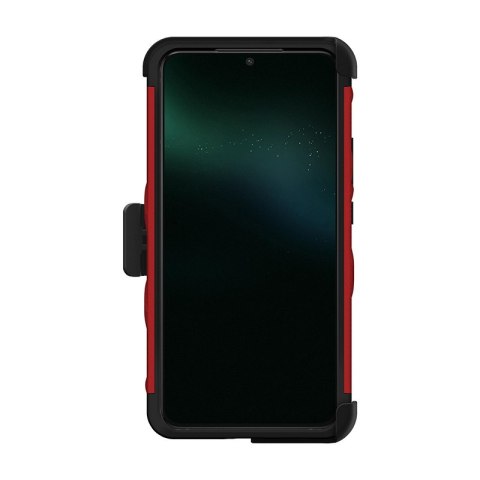 Etui Samsung Galaxy S22+ Plus ZIZO BOLT Series + szkło czerwone