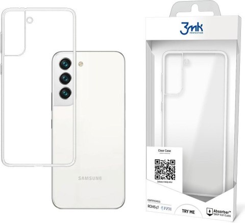 Etui na telefon Samsung Galaxy S22 3MK Przezroczyste Case - Ochrona