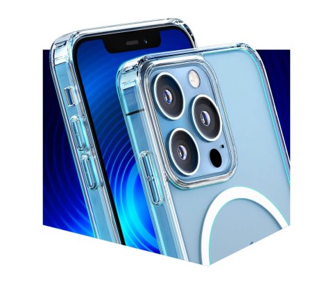 Etui iPhone 14 Pro Max 3MK MagCase przezroczysty