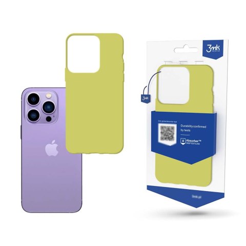 Etui iPhone 14 Pro Max 3MK Matt Case limonka