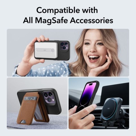 Etui na telefon iPhone 14 Pro Max ESR Halolock MagSafe czarne