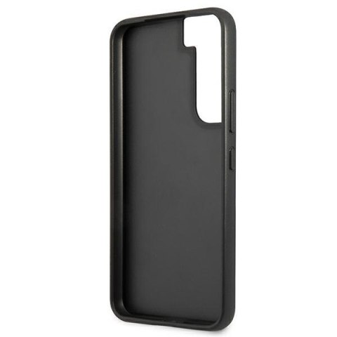 Etui na telefon Samsung Galaxy S22 Guess brązowe hardcase z logo 4G