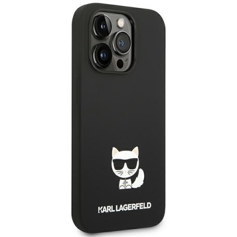 Etui na telefon iPhone 14 Pro Max Karl Lagerfeld Silicone Choupette