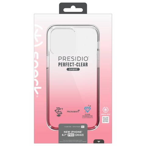 Etui na telefon iPhone 14 Pro Max Speck Presidio Perfect-Clear Ombre