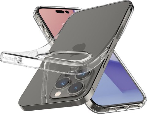 Etui na telefon iPhone 14 Pro Max Spigen Liquid Crystal przezroczyste