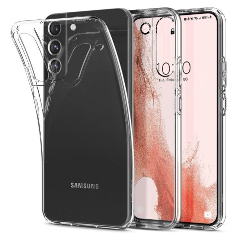 Etui na telefon Samsung Galaxy S22 Spigen Liquid Crystal Przezroczyste