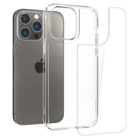 Etui na telefon iPhone 14 Pro Max Spigen Quartz Hybrid przezroczyste