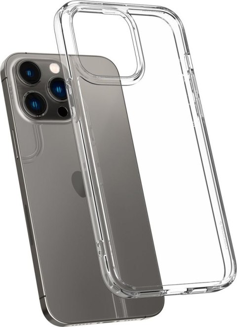 Etui na telefon iPhone 14 Pro Max Spigen Ultra Hybrid przezroczyste