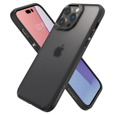 Etui na telefon iPhone 14 Pro Max Spigen Ultra Hybrid Frost Black