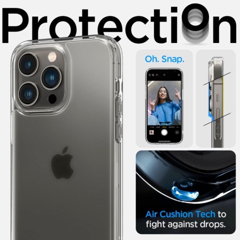 Etui na telefon iPhone 14 Pro Max Spigen Ultra Hybrid Frost Clear