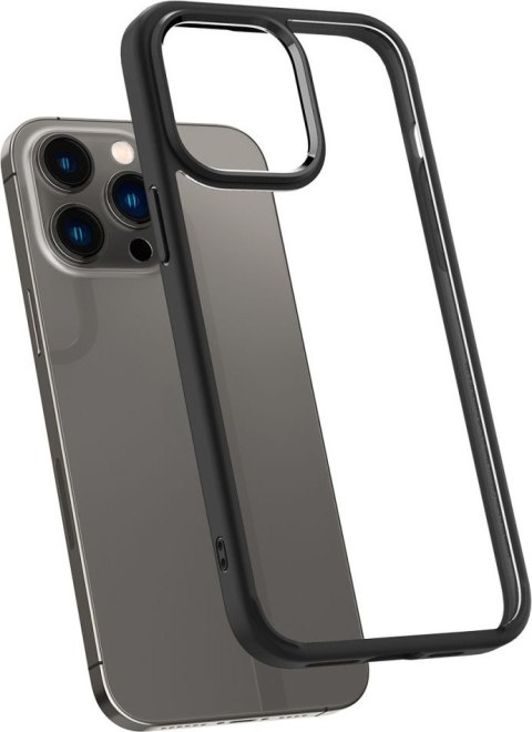 Etui na telefon iPhone 14 Pro Max Spigen Ultra Hybrid matowe czarne