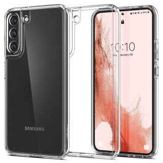 Etui na telefon Samsung Galaxy S22 Spigen Ultra Hybrid Crystal Przezroczyste