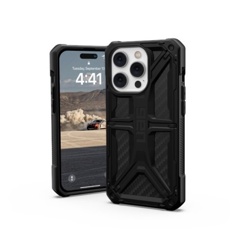 Etui na telefon iPhone 14 Pro Max UAG Monarch carbon fiber