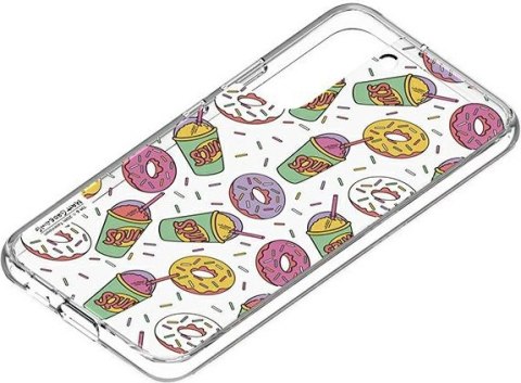 Panel Samsung Galaxy S22 GP-TOU021HOVPW do etui Frame Cover Simpsons Donut