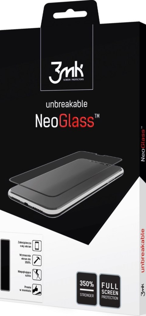 Szkło ochronne iPhone 14 Pro Max 3MK NeoGlass czarne - wysoka jakość ochrony