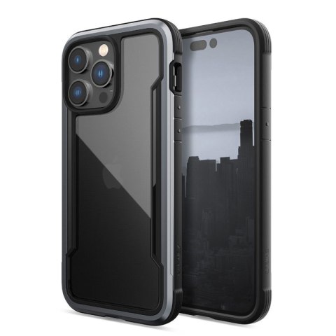 Etui na telefon iPhone 14 Pro Max X-Doria Raptic Shield czarne