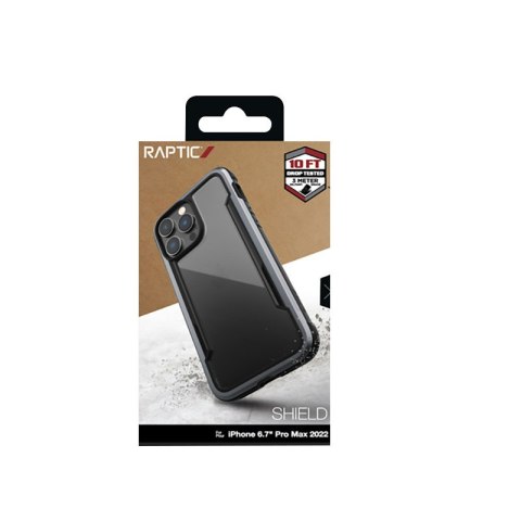 Etui na telefon iPhone 14 Pro Max X-Doria Raptic Shield czarne