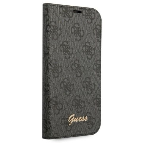 Etui na telefon iPhone 14 Pro Max Guess GUBKP14XHG4SHK czarne 4G Vintage