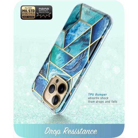 Etui na telefon iPhone 14 Pro Max Supcase Cosmo Ocean Blue