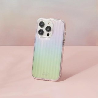 Etui na telefon iPhone 14 Pro Max UNIQ Coehl Linear opalowy iridescent