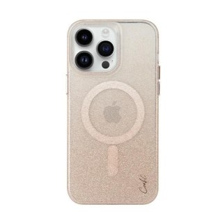 Etui iPhone 14 Pro Max UNIQ Coehl Lumino złoty / champagne gold