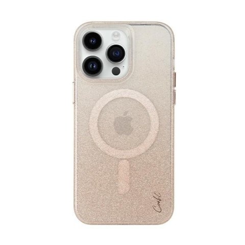 Etui na telefon iPhone 14 Pro Max UNIQ Coehl Lumino złoty/champagne gold