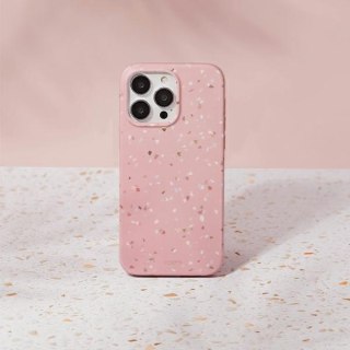 Etui na telefon iPhone 14 Pro Max UNIQ Coehl Terrazzo różowy/coral pink