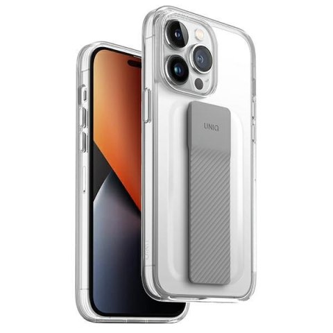 Etui na telefon iPhone 14 Pro Max UNIQ Heldro Mount przezroczyste