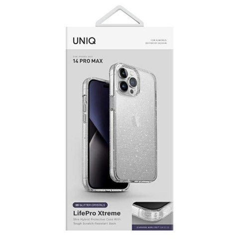 Etui na telefon iPhone 14 Pro Max UNIQ LifePro Xtreme przezroczyste