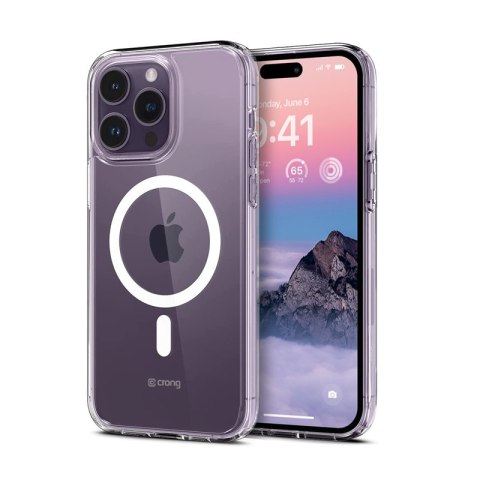 Etui na telefon iPhone 14 Pro Max Crong przezroczyste - Ochrona iStyl