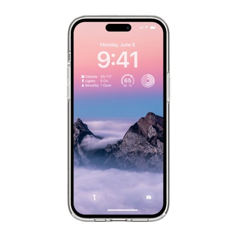 Etui na telefon iPhone 14 Pro Max Crong przezroczyste - Ochrona iStyl