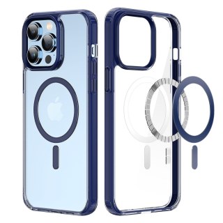 Etui na telefon iPhone 14 Pro Max DuxDucis Clin2 MagSafe niebieskie