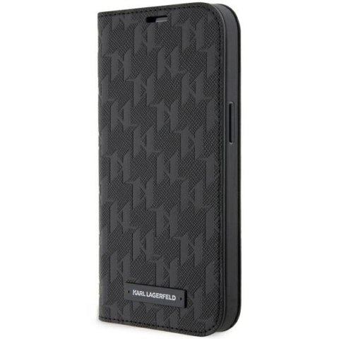 Etui na telefon iPhone 14 Pro Max Karl Lagerfeld Saffiano Monogram